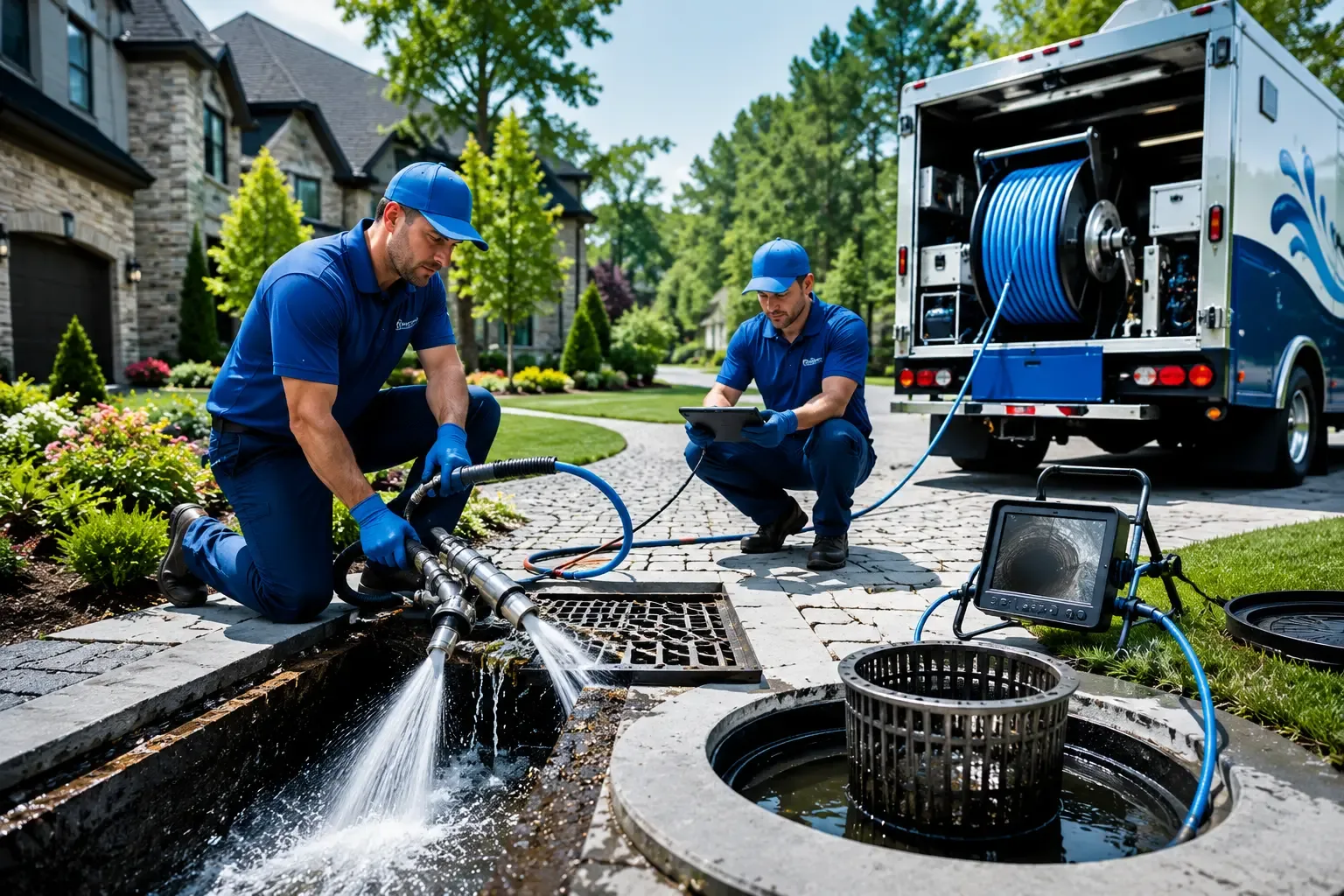 Local outdoor drain cleaning professionals in Hagerhill, KY
